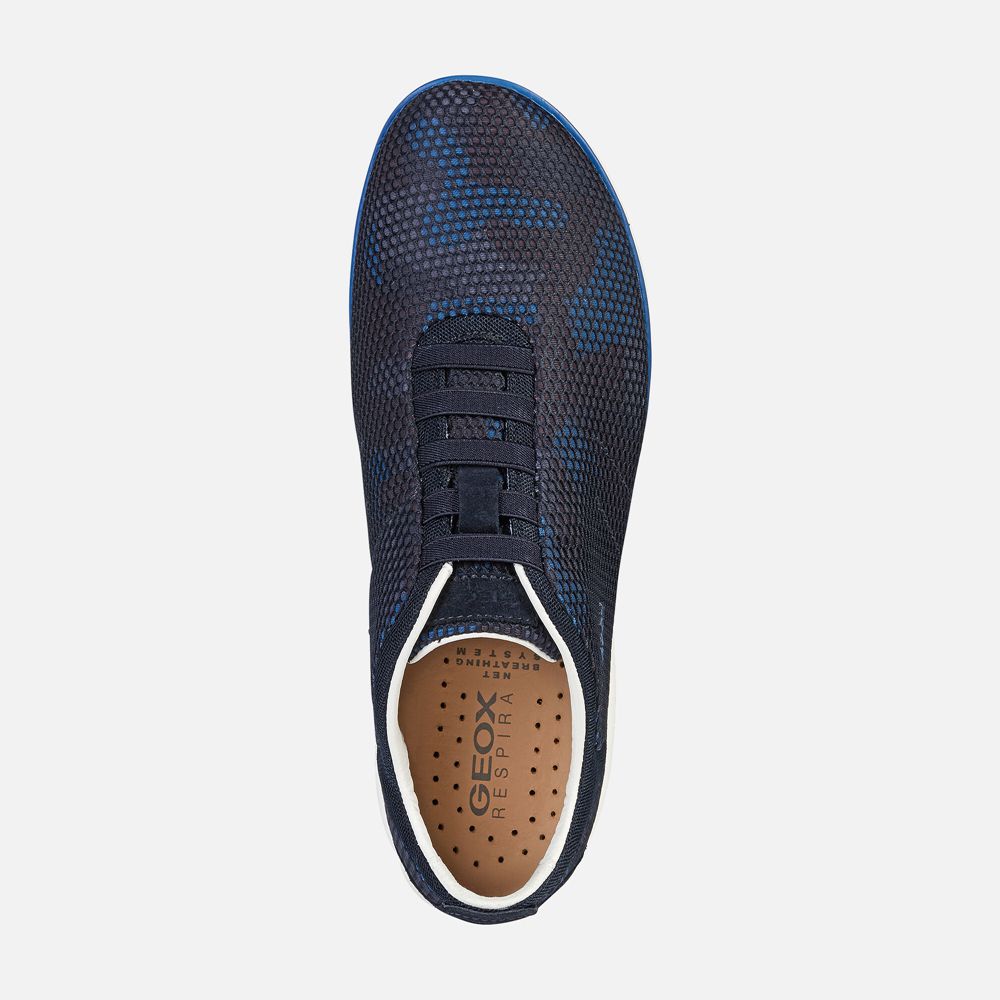 Basket Geox Nebula - Bleu Marine - Homme 692381-OMX